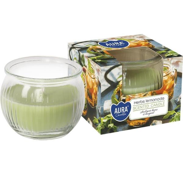 Bispol Aura świeca zapachowa sn69-370 Herbs Lemonade

