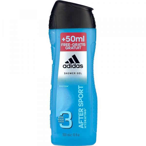 Adidas After Sport żel pod prysznic dla mężczyzn 300ml
