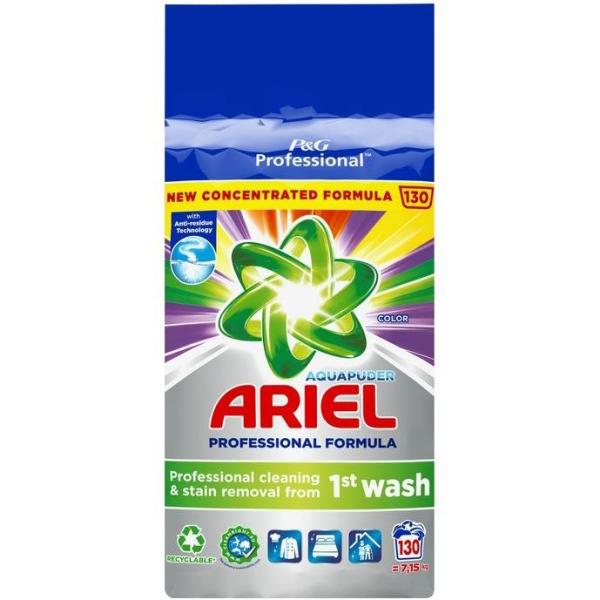 Ariel Professional Aqua Puder proszek do prania 7,15kg Color 