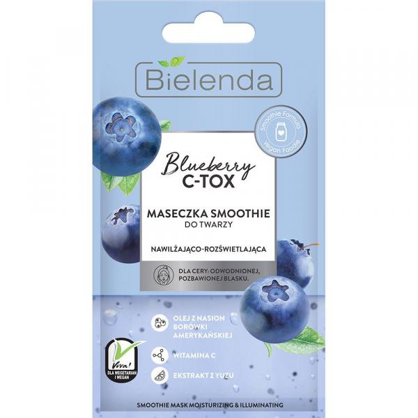 Bielenda Blueberry C-Tox maseczka smoothie do twarzy 8g
