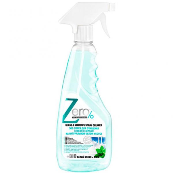 Naturalny płyn do mycia szklanych powierzchni ZERO 420 ml
