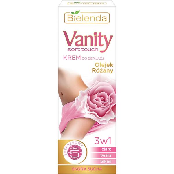 Bielenda Vanity Soft Touch krem do depilacji Olejek różany