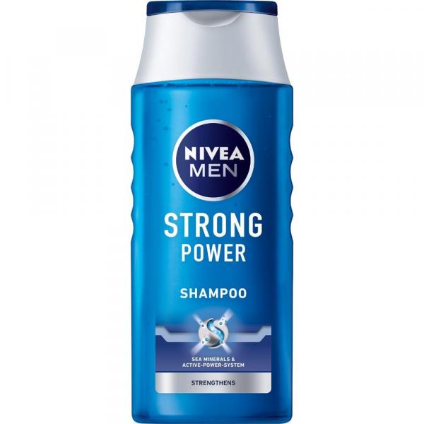 Nivea Men szampon 400ml Strong Power
