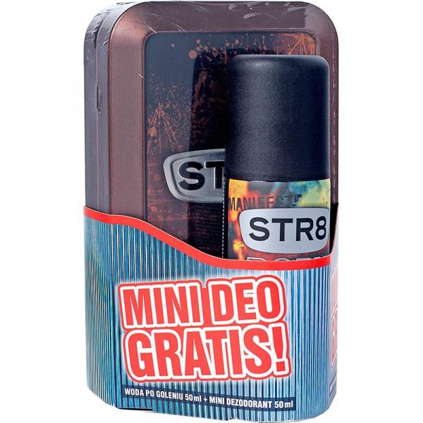 STR8 płyn po goleniu Discovery 50ml + dezodorant