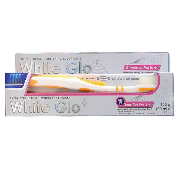 White Glo pasta do zębów 150g Sensitive Forte

