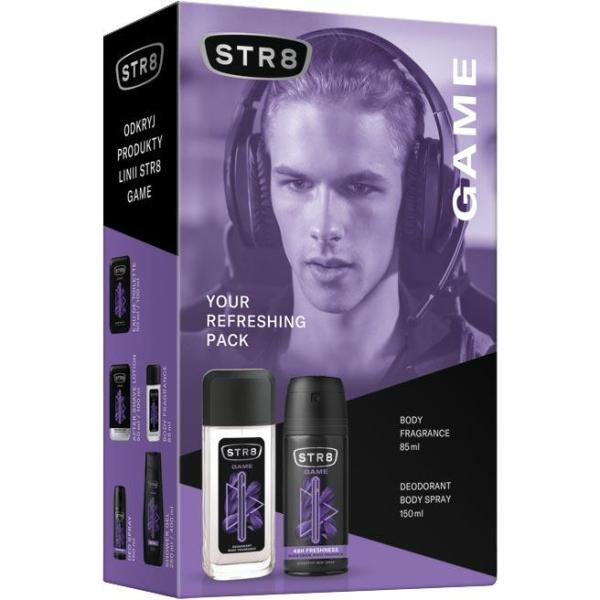 STR8 zestaw Game dezodorant perfumowany 85ml + dezodorant 150ml