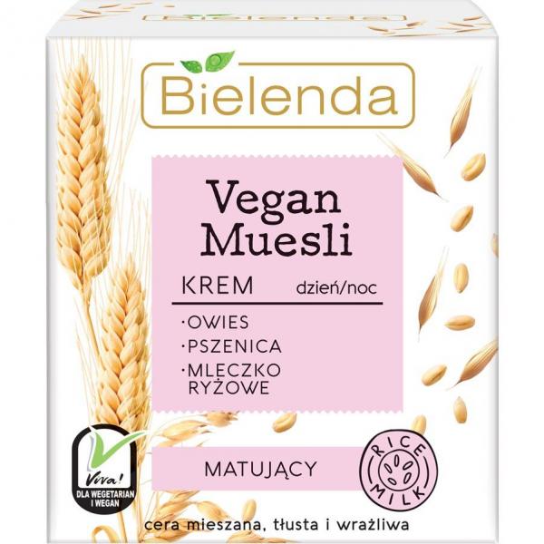 Bielenda Vegan Muesli krem do twarzy matujący 50ml
