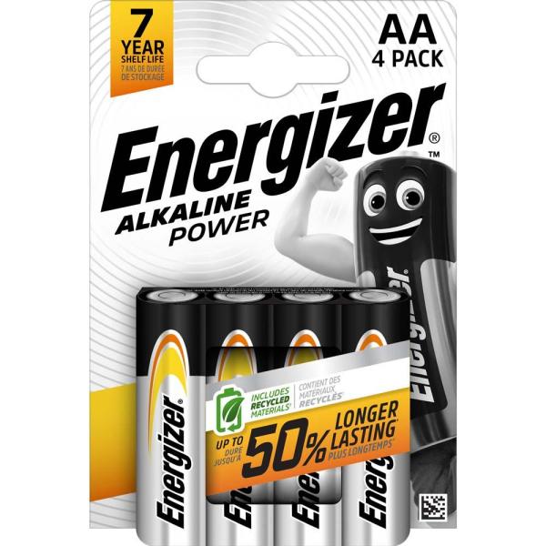 Energizer baterie alkaliczne AA LR6 4 sztuki
