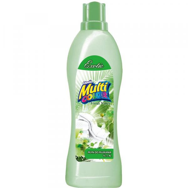 Clovin Multicolor płyn do płukania tkanin fresh valley exotic 1L