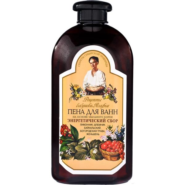 Receptury Babuszki Agafii płyn do kąpieli energetyczny 500ml