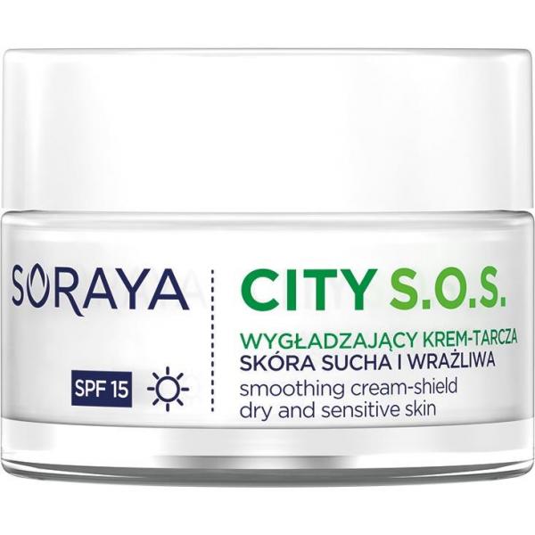 Soraya City S.O.S krem wygładzający na dzień skóra sucha i wrażliwa 50ml