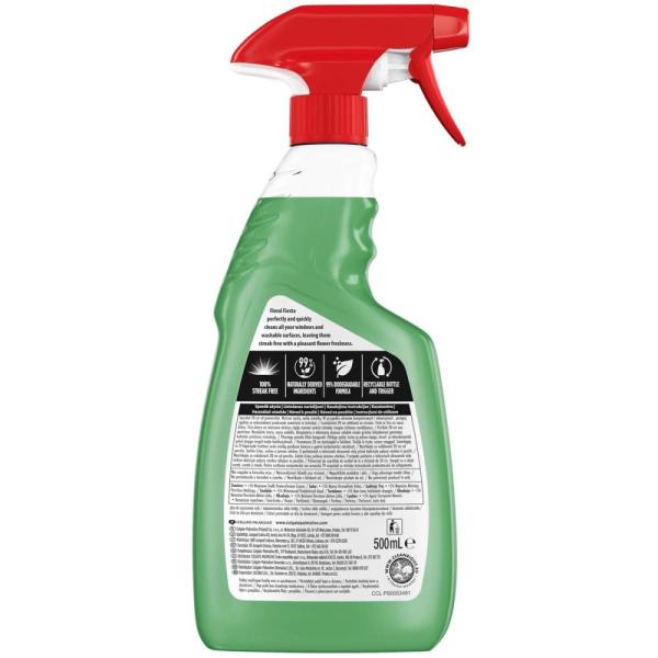 Ajax płyn do mycia szyb 500ml floral fiesta
