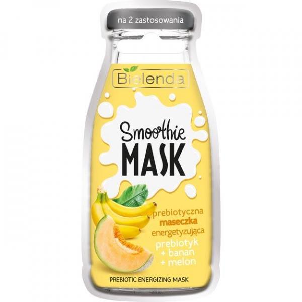 Bielenda Smoothie Care prebiotyczna maseczka energetyzująca 10g Prebiotyk,Banan,Melon