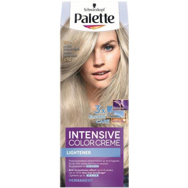 Palette farba C10 mroźny srebrny blond