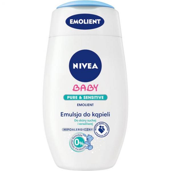 Nivea Baby Pure & Sensitive Emulsja do kąpieli 200ml