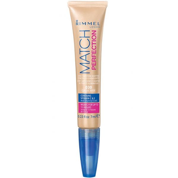 Rimmel korektor i rozświetlacz Match Perfection 030