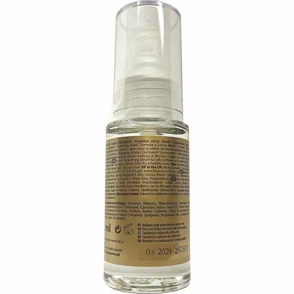 Joanna Blond System Qultowe serum wygładzające 25ml włosy blond i rozjaśniane 