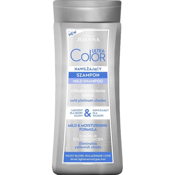 Joanna Ultra Color nawilżający szampon do włosów 200ml Chłodne Odcienie Blond 