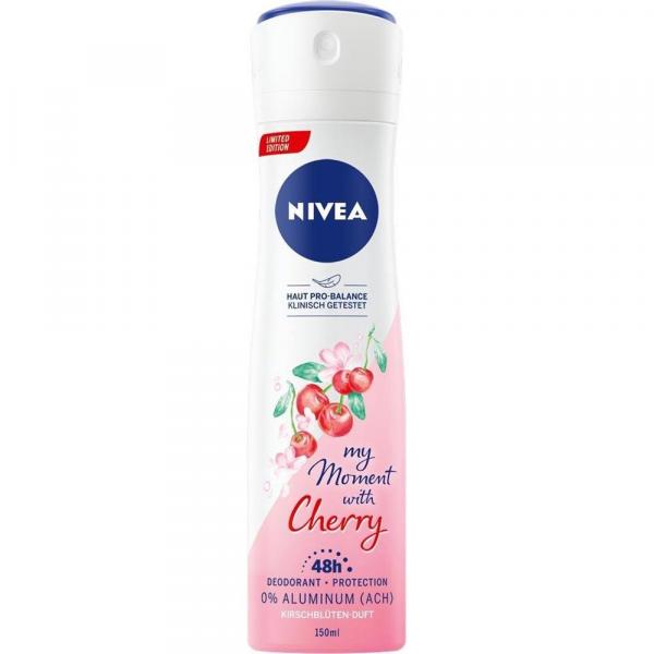 Nivea dezodorant My Moment With Cherry 150ml
