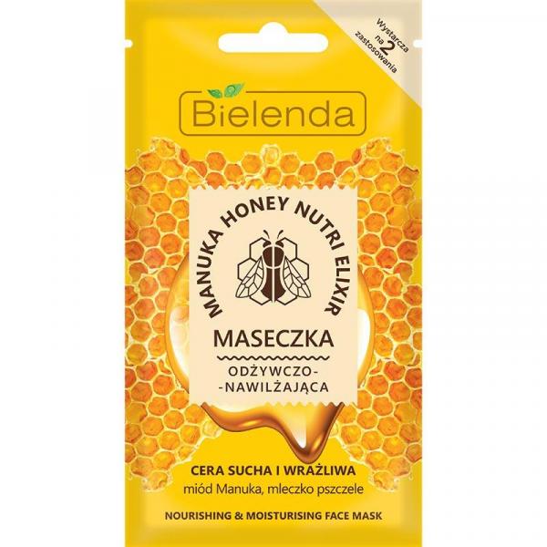 Bielenda Manuka Honey Nutri Elixir maseczka do twarzy odżywczo-nawilżająca