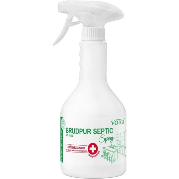 Voigt Brudpur Septic (VC242S) odtłuszczacz do mycia w kuchni i warsztacie + dezynfekcja 600ml spray 