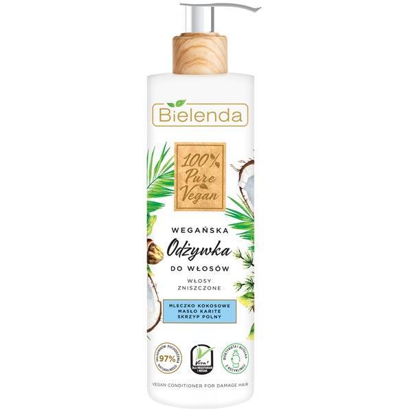 Bielenda Pure Vegan odżywka do włosów zniszczonych 240ml
