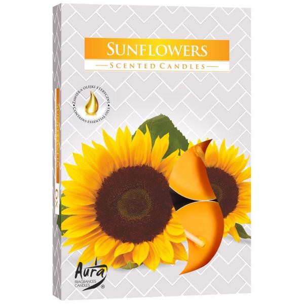 Bispol podgrzewacze zapachowe 6szt. Sunflowers
