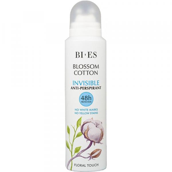 Bi-es dezodorant 150ml Blossom Cotton Invisible