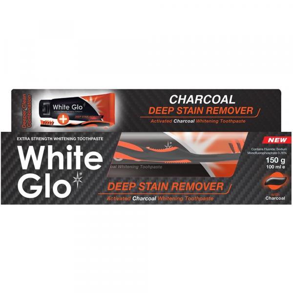 White Glo pasta do zębów czarna 150g Deep Stain Remover
