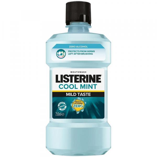Listerine płyn do ust Cool Mint 250ml Mild Taste Zero
