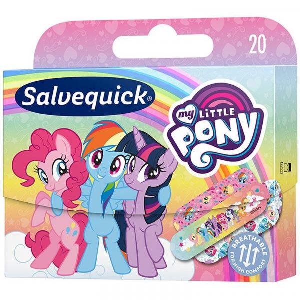 Salvequick My Little Pony plastry opatrunkowe 20 sztuk

