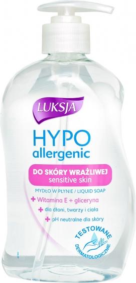 Luksja HYPO allergenic mydło w płynie Witamina E 450ml