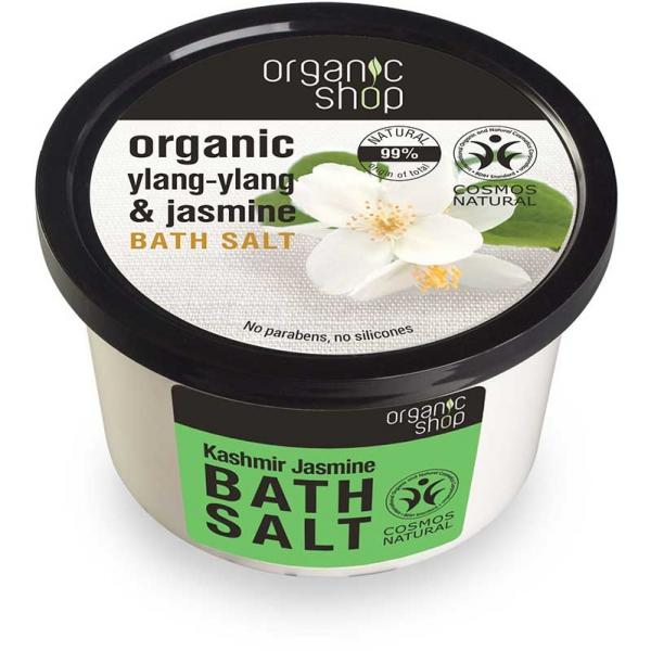 Organic Shop sól do kąpieli Jaśmin i kaszmir 250g