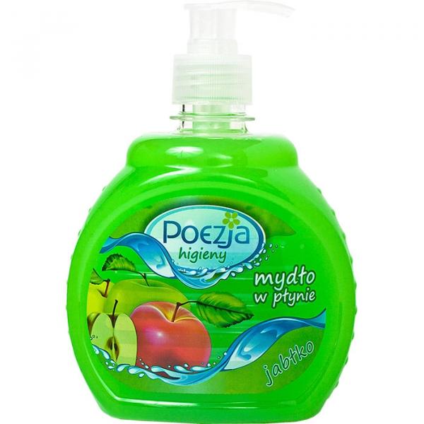 Poezja mydło w płynie zielone jabłko dozownik 500ml