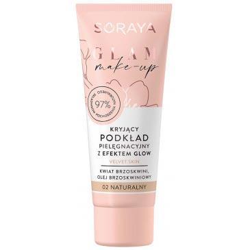 Soraya Glam Make-up kryjący podkład pielęgnacyjny 02 Naturalny 30ml