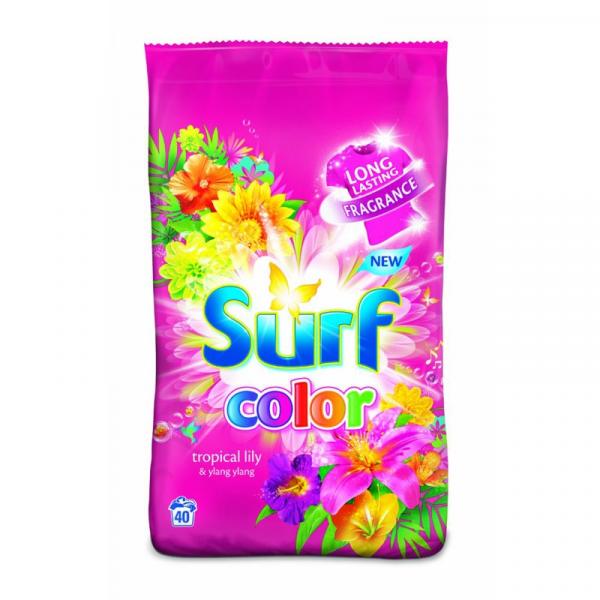 Surf proszek do prania 2,8kg Color różowy