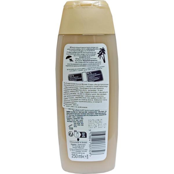 Fa żel pod prysznic 250ml Cream & Oil Cacao