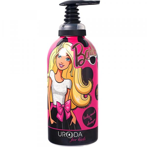 Uroda Barbie Glam szampon i żel pod prysznic 1000ml