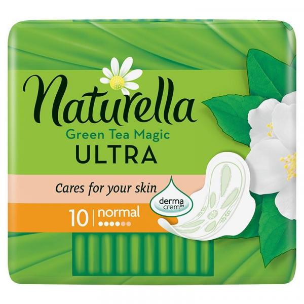 Naturella Ultra Zielona herbata podpaski 10szt.