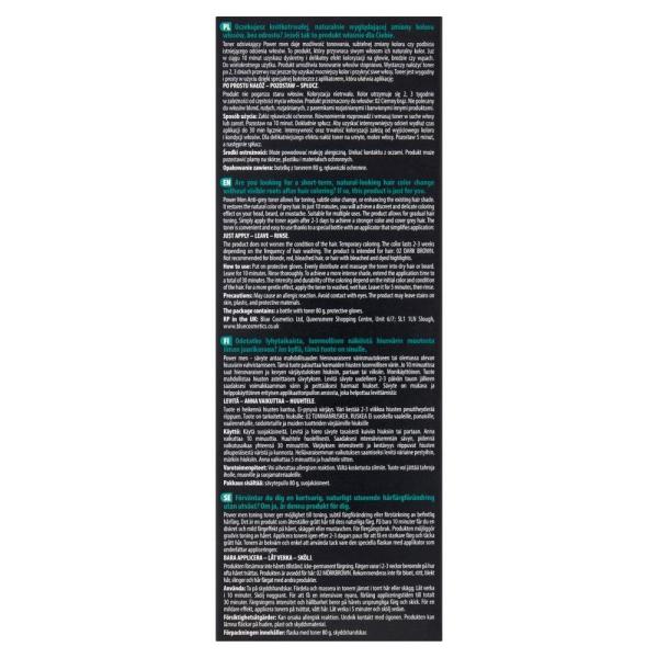 Joanna Power MEN toner odsiwiający 80g 02 Dark Brown
