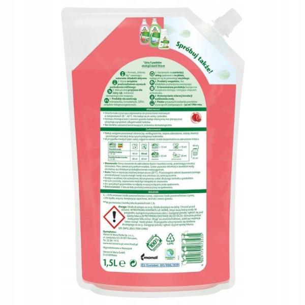 Frosch żel do prania Owoc Granatu 1,5L folia