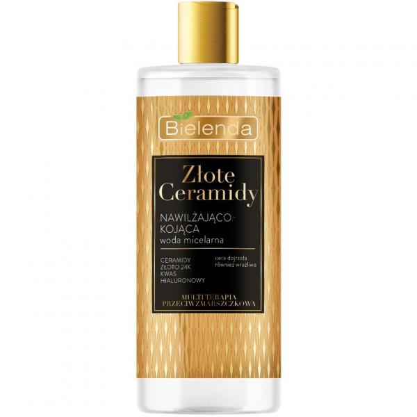 Bielenda Złote Ceramidy woda micelarna nawilżająco - kojąca 500ml