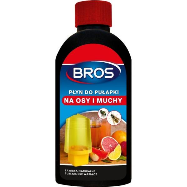 Bros płyn do pułapki na osy i muchy 200ml