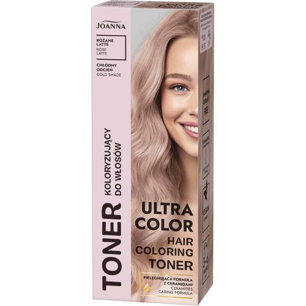 Joanna Ultra Color toner do włosów 100g Różane Latte