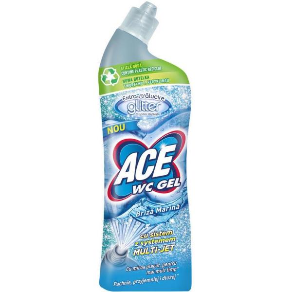 Ace Ultra żel do WC 700ml Brokat Marine z wybielaczem
