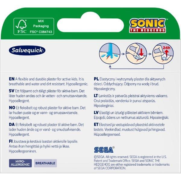 Salvequick Sonic plastry opatrunkowe 20 sztuk
