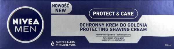 Nivea Men krem do golenia pielęgnujący / mild 100ml