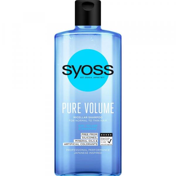 Syoss szampon Pure Volume 440ml
