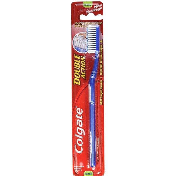 Colgate Double Action szczoteczka do zębów średnia