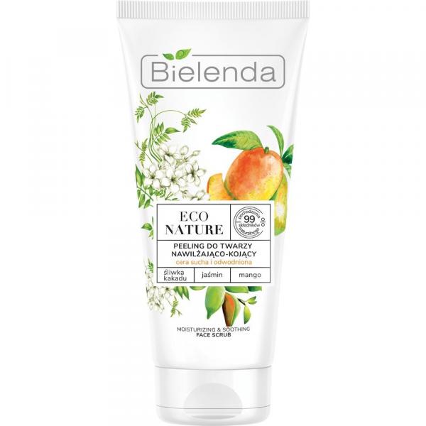Bielenda Eco Nature peeling do mycia twarzy 150g nawilżająco-kojący